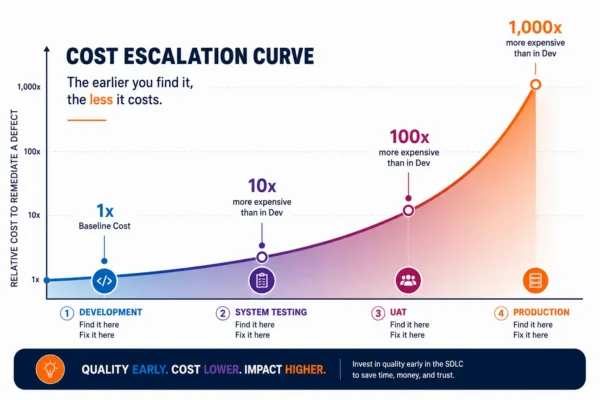 How Test Automation Reduces the Cost of Production Defects